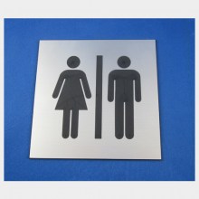 Internationales Symbol WC Damen und Herren