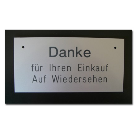 Öffnungszeiten Schilder